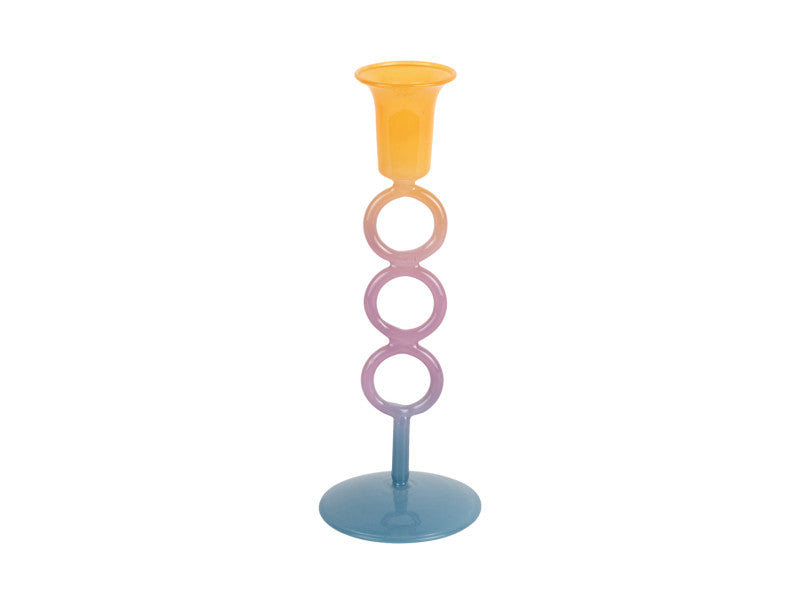 Candle Holder Anillo Vivo Medium - Mango Yellow