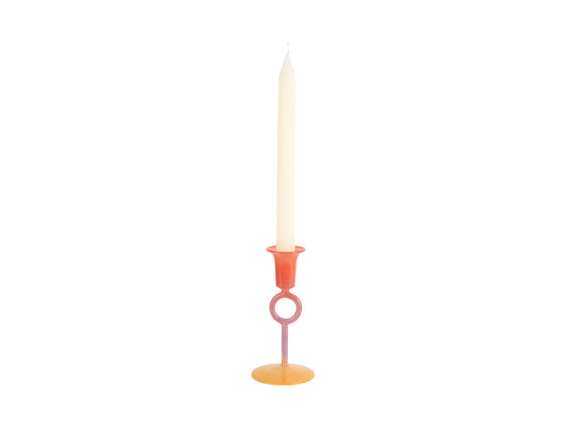 Candle Holder Anillo Vivo Small - Bright Red