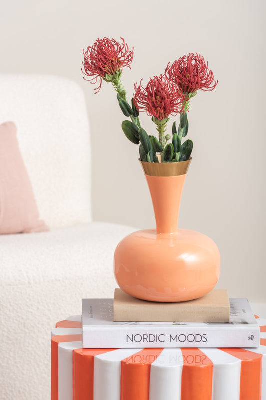 Vase Yara Small - Peach Orange