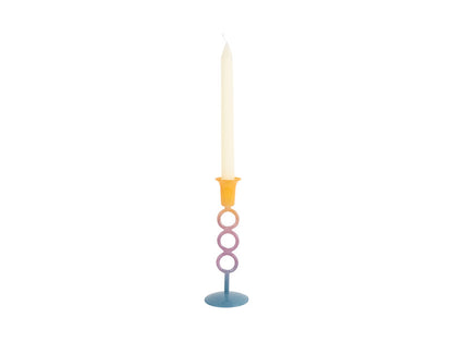 Candle Holder Anillo Vivo Medium - Mango Yellow